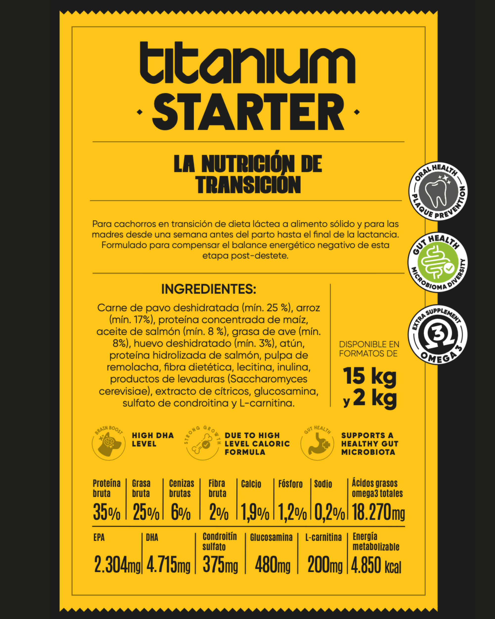 Arion Titanium Starter - 15 kg