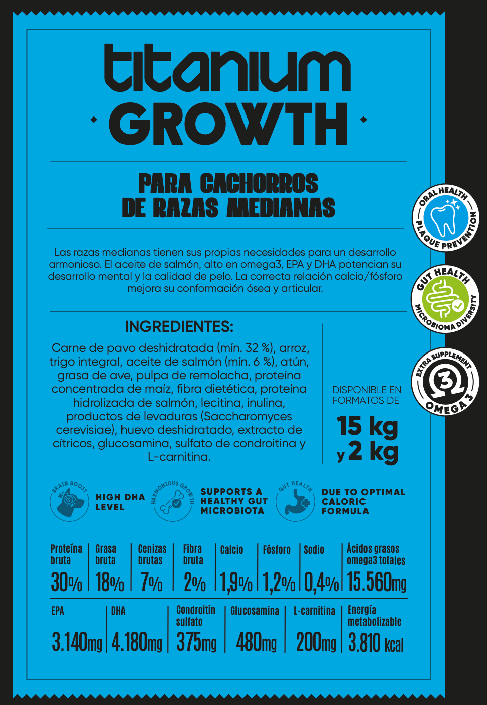 Arion Titanium Growth - 15 kg