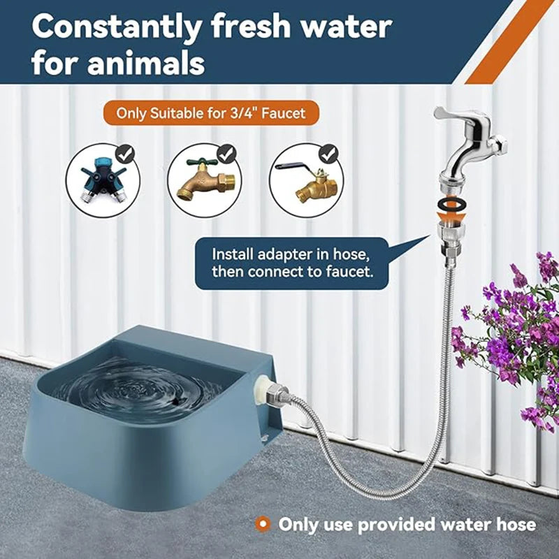 Bebedero Automático 2 L | AquaFlow™ AutoFill