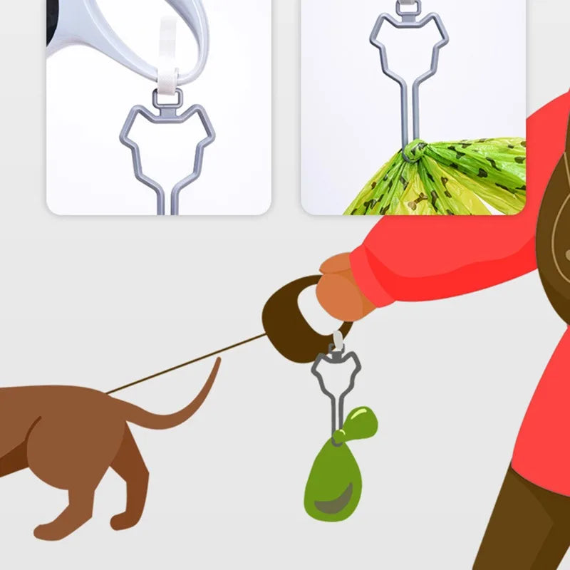 CleanClip™ Hands-Free Poop Holder