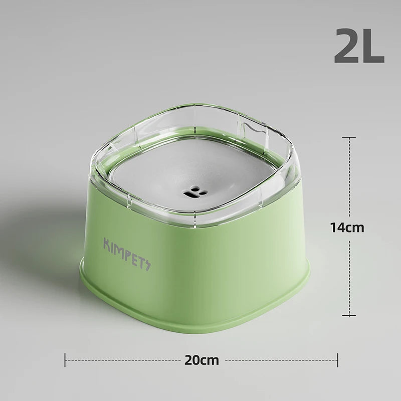 Bebedero Anti-Derrames | DryFlow™ SpillGuard 2L