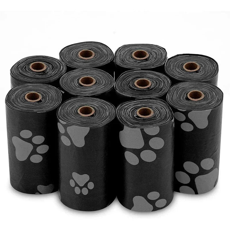 5-100Rolls Dog Poop Bag Outdoor Cleaning Poop Bag Outdoor Pets Supplies for Dog 15Bags/Roll Refill Garbage Bag Pet Supplies