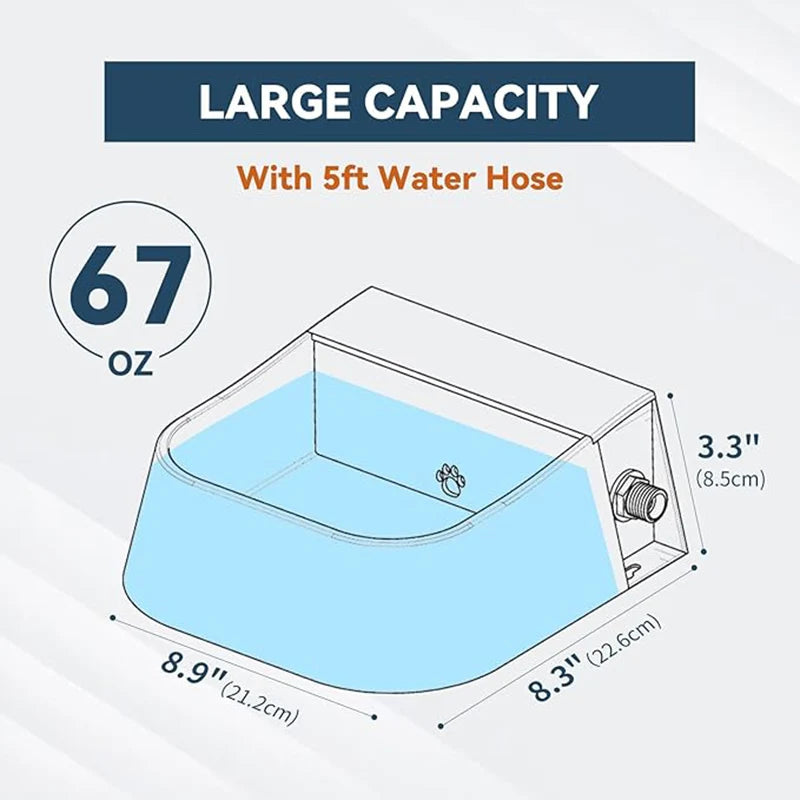 Bebedero Automático 2 L | AquaFlow™ AutoFill