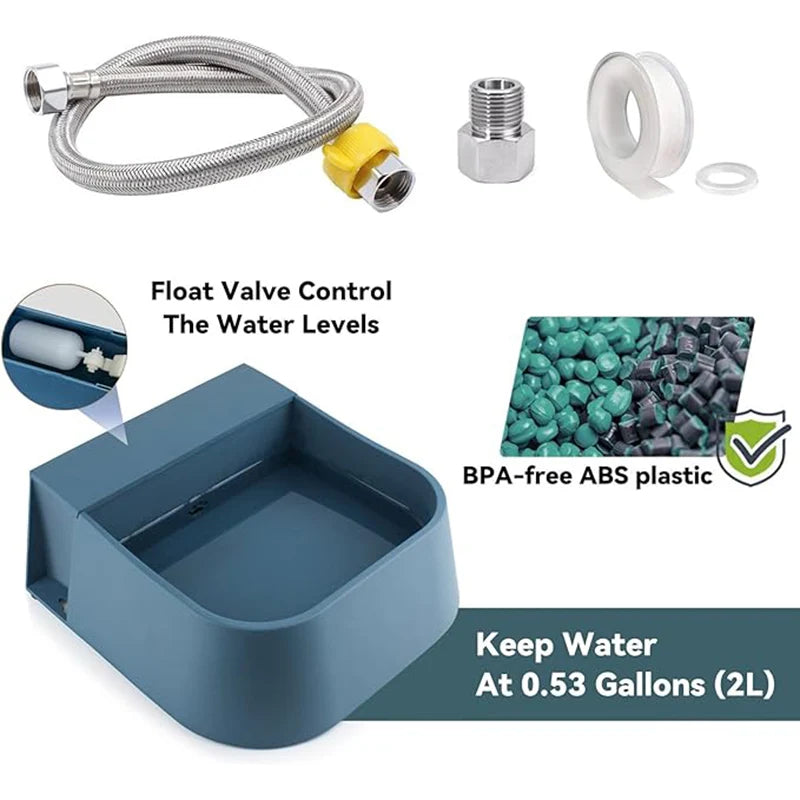 Bebedero Automático 2 L | AquaFlow™ AutoFill
